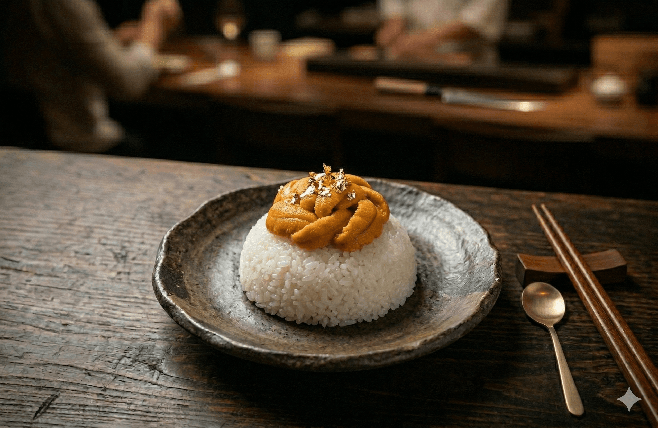 Arroz com Ouriço do Mar