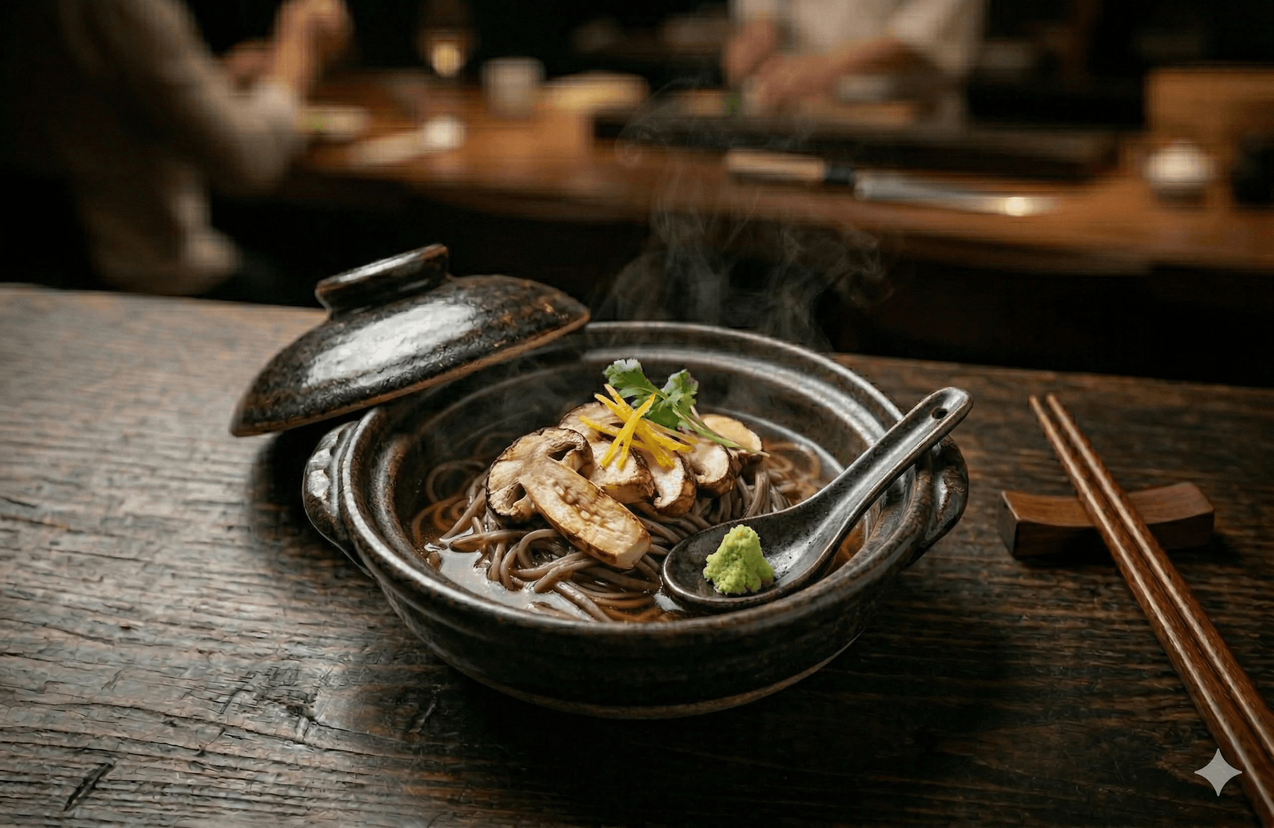 Soba com Matsutake