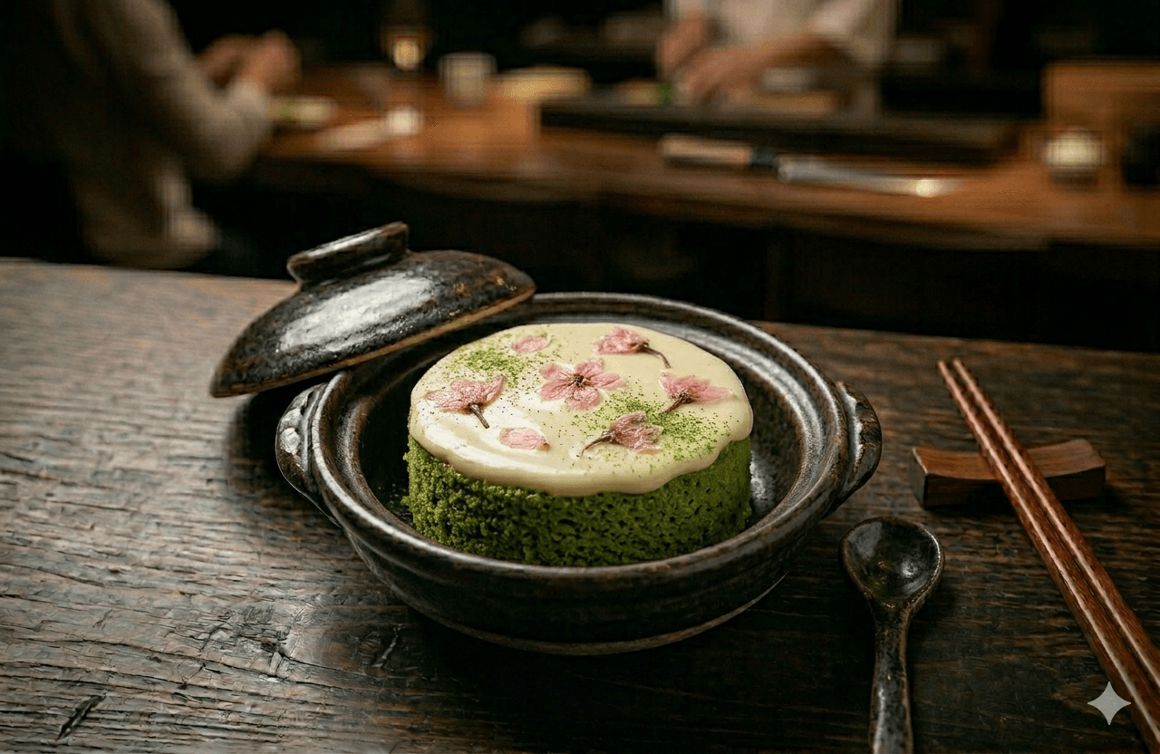 Gâteau de Matcha